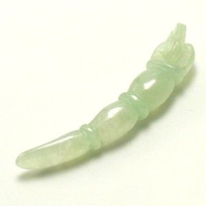 画像: 翡翠ペンダントトップ（蓮根）
