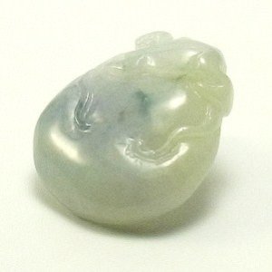 画像: 翡翠ペンダントトップ（桃）