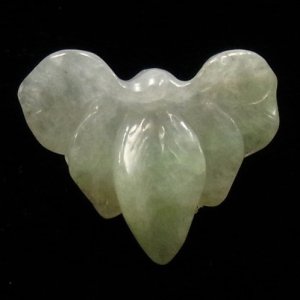 画像: 翡翠ペンダントトップ（花）