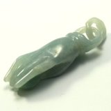 画像: 翡翠ペンダントトップ（仏手）