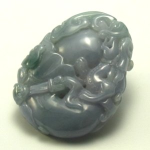 画像: 翡翠ペンダントトップ（龍）
