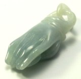 画像: 翡翠ペンダントトップ（仏手）
