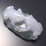 画像: 翡翠ペンダントトップ（かえる）