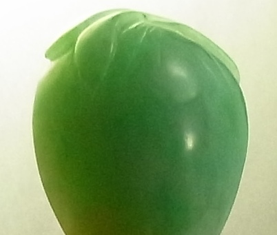 画像: 翡翠ペンダントトップ（桃）