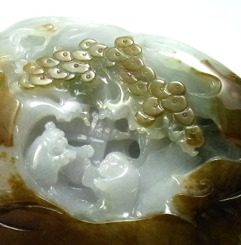 画像: 翡翠飾り物